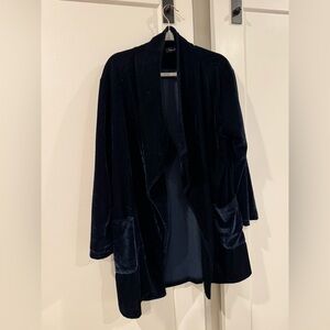 Elegant BlueVelvet Cardigan/ GORGEOUS